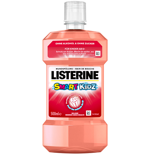 LISTERINE SMART KIDZ Beerengeschmack Mundspülung  500 ml  Lösung