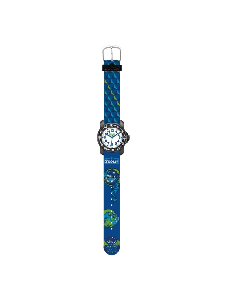Scout Quarzuhr 280376015 in Blau günstig kaufen onesize