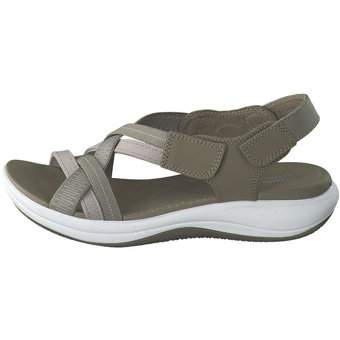 Clarks Mira Ivy Sandale in grün