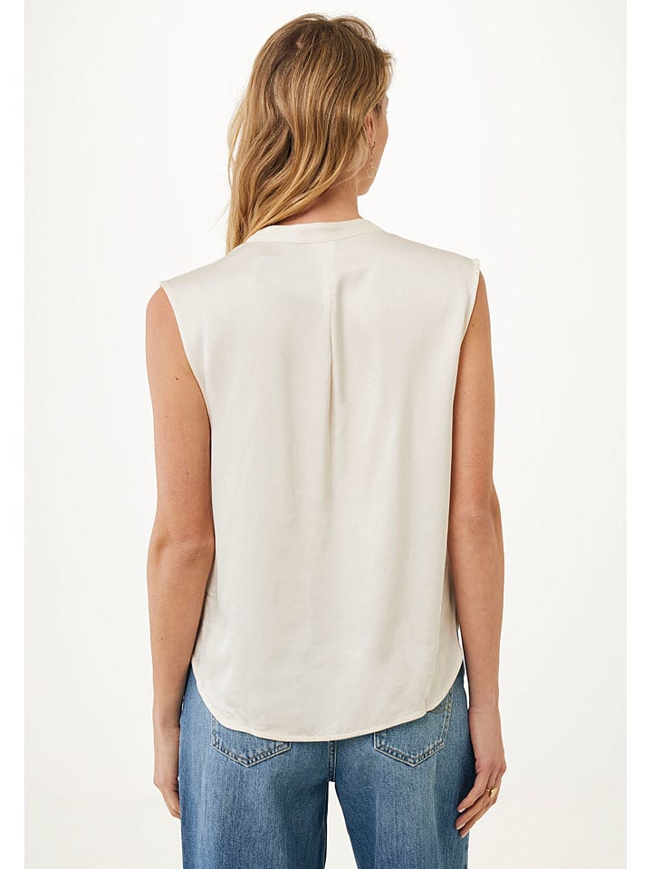 Mexx Blusentop in Creme günstig kaufen