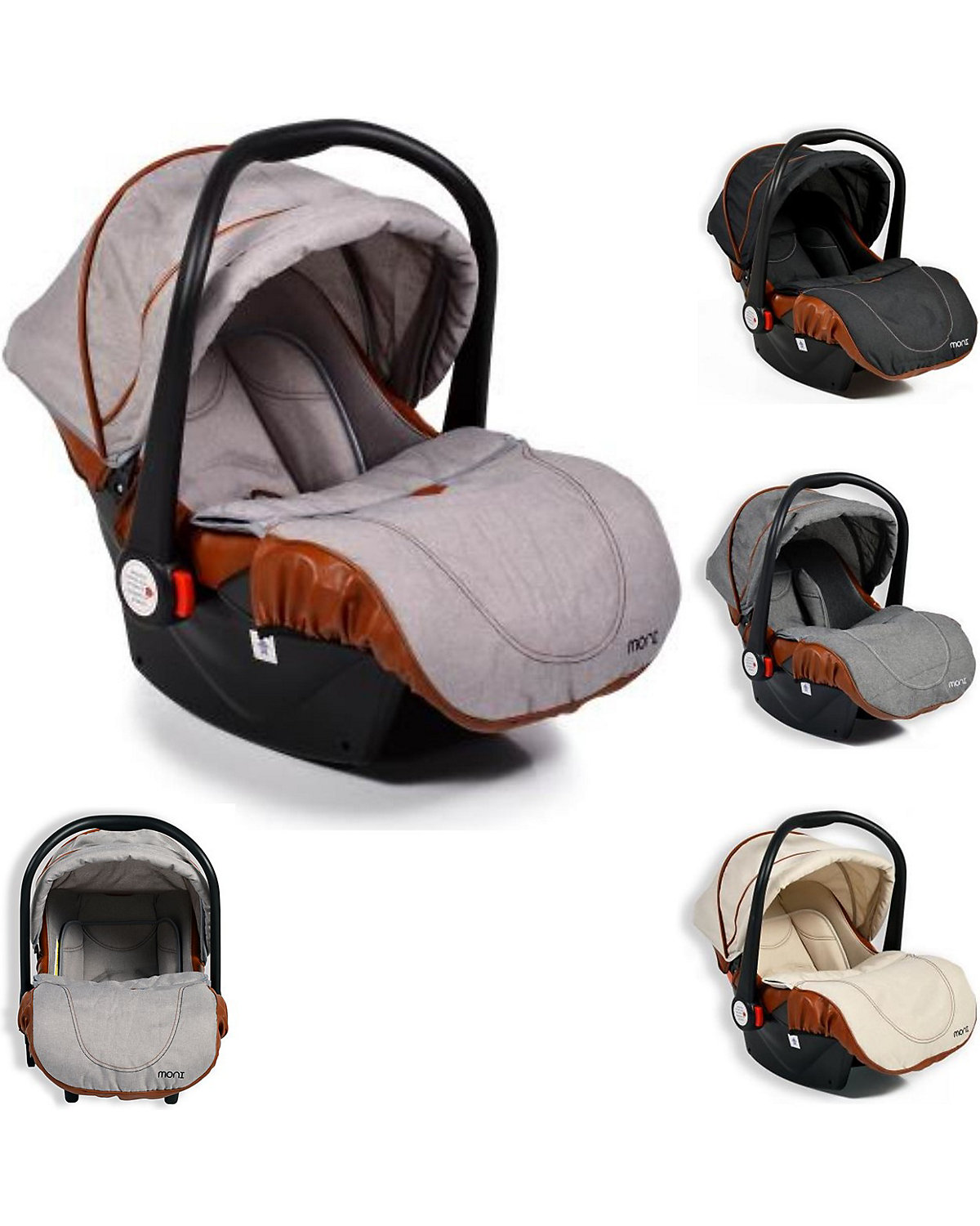Babyschale Alma Gruppe 0+ (0 - 13 kg) mit Fußabdeckung Kindersitze