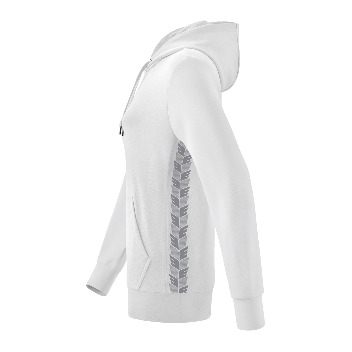 Erima Team Essential Hoody Damen Weiss Grau