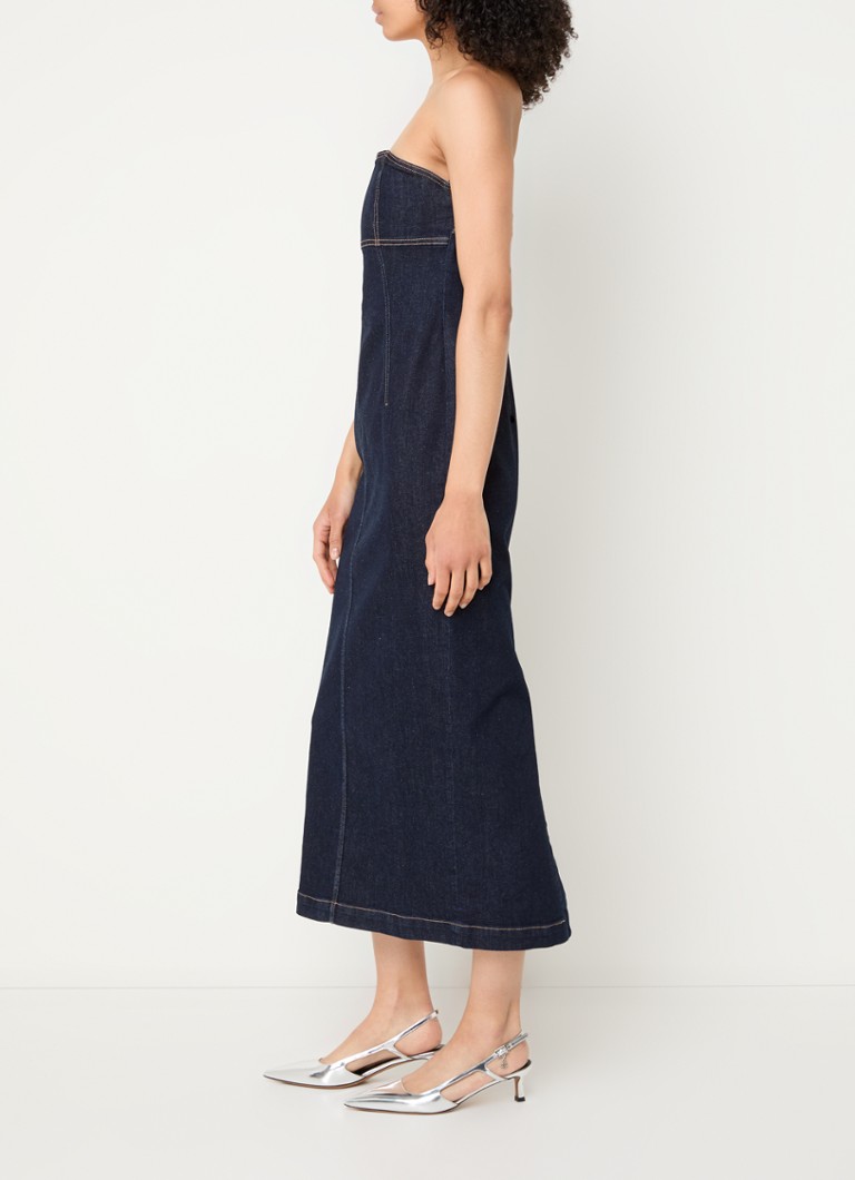 Abito midi in denim con spacco MaxMara Osol