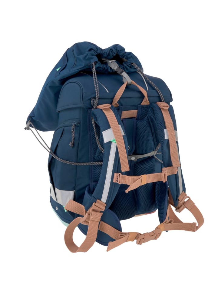 Lässig Lässig Schulranzen Set 7-teilig, Boxy Unique navy günstig kaufen onesize