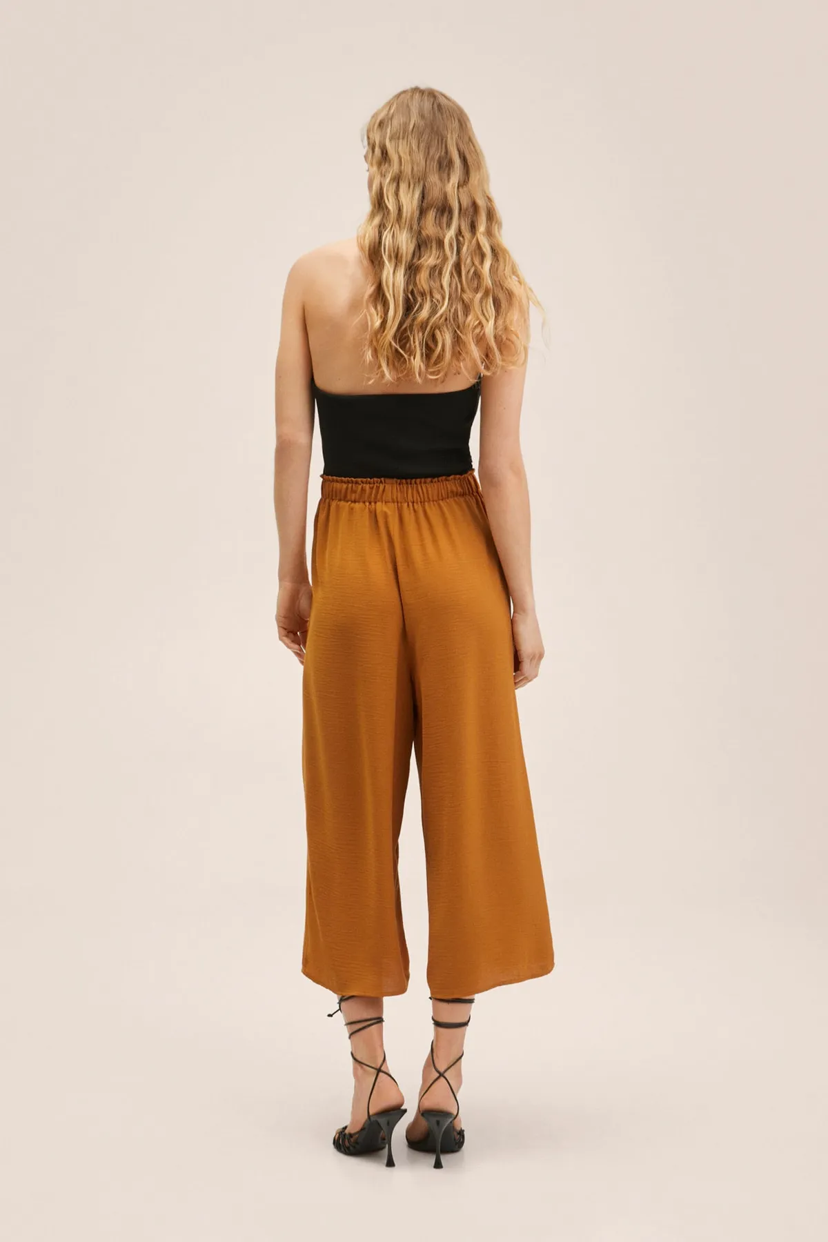 MANGO  Gelbe Damenhose 27018631