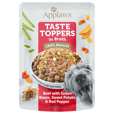 Sparpaket Applaws Taste Toppers Pouch in Brühe 24 x 85 g