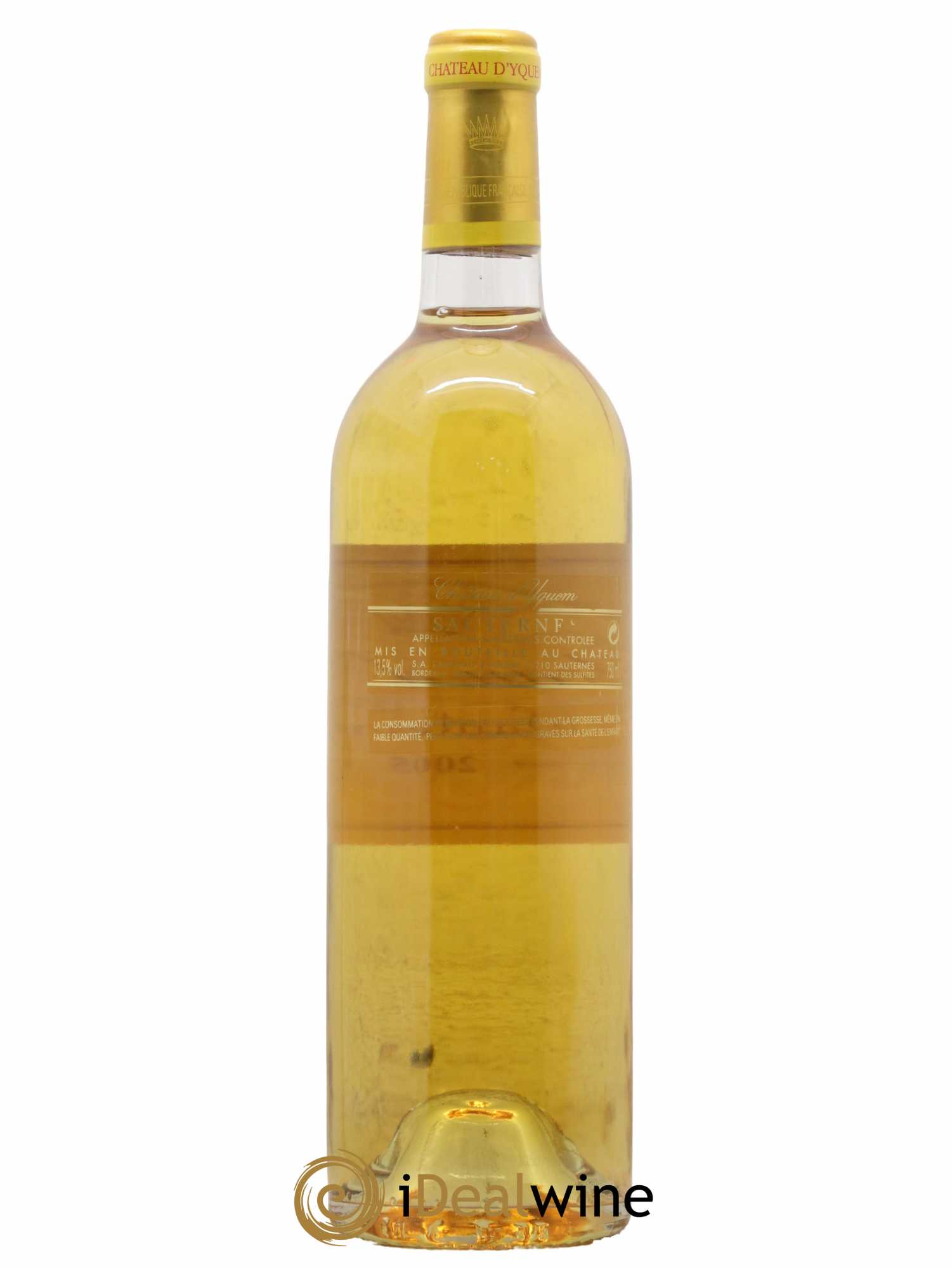 Château d'Yquem 1er Cru Classé Supérieur  2005 - Lot de 1 Bouteille