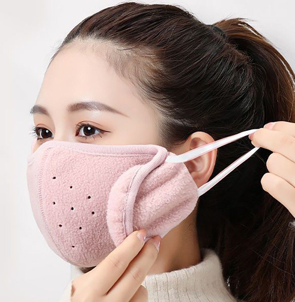 YYV Ohrenwärmer Herbst und Winter warmer 2-in-1 Ohrenschützer Kälteschutz (1-St) waschbare, wiederverwendbare, winddichte Radfahrmaske Ohrenschützer