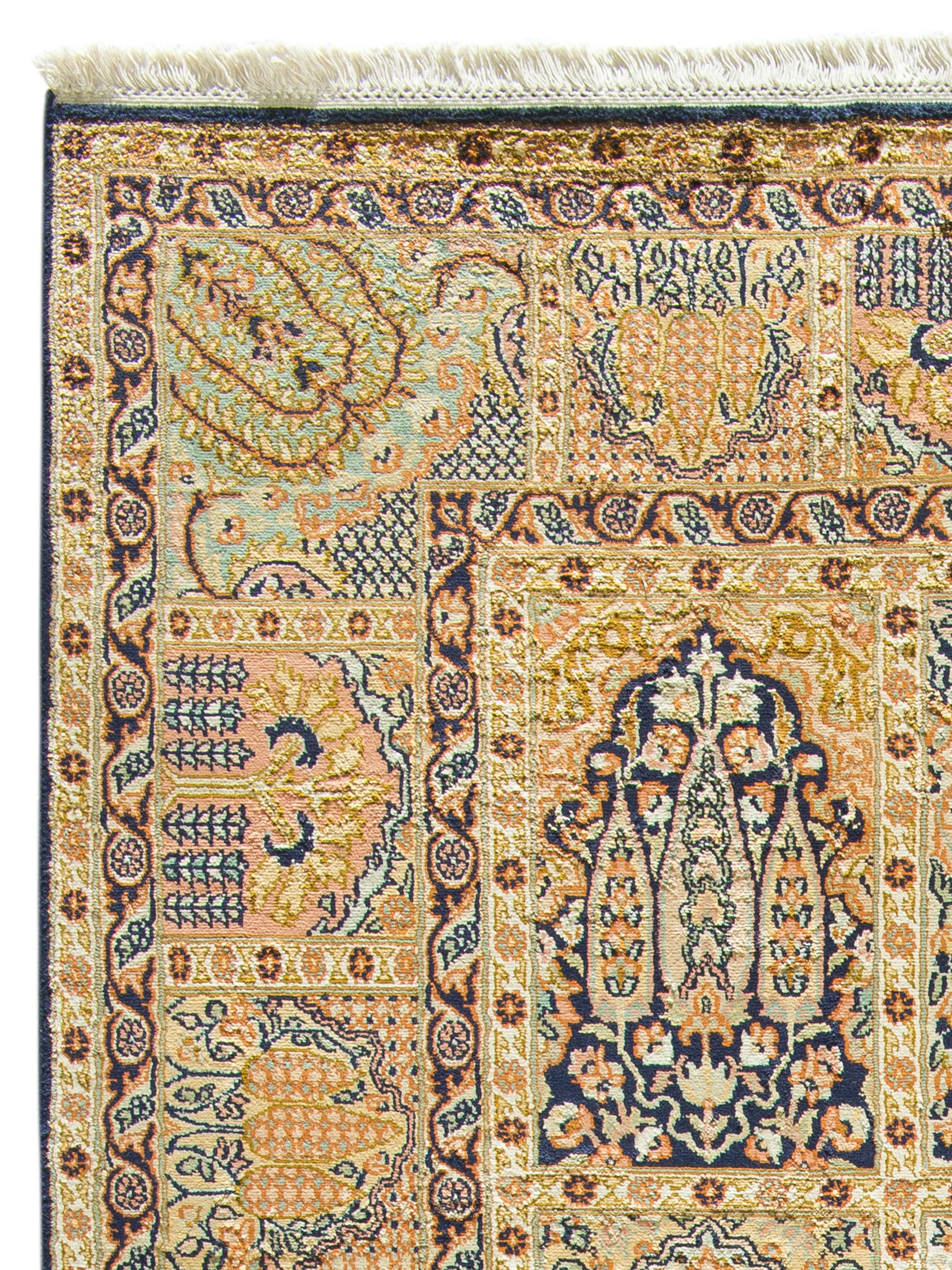 Kaschmir Seide 18/18 ca. 215 x 306 cm, Unikat / Einzelstück
