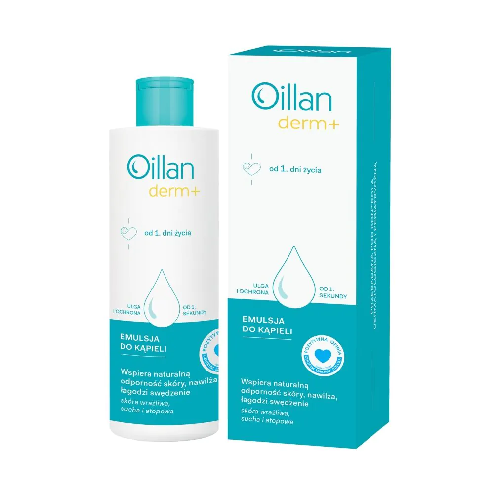 Λιπαντικό γαλάκτωμα μπάνιου Oillan Derm+
