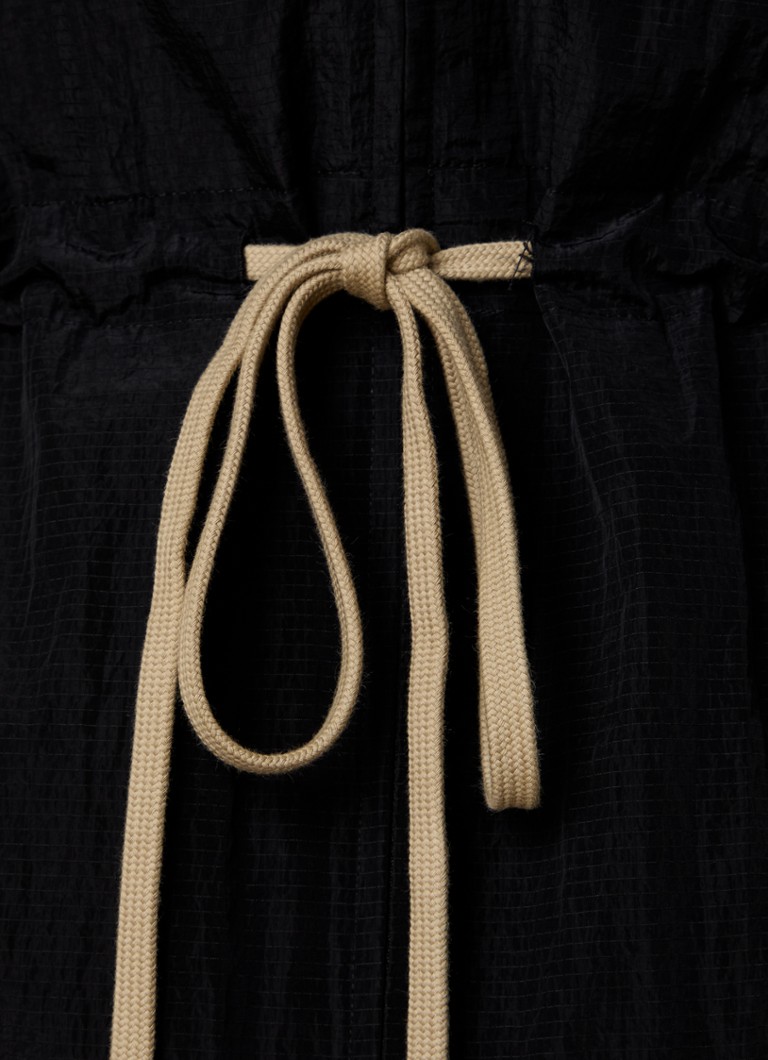 Fear of God Essentials Parka s remenom za vezanje i bočnim džepovima