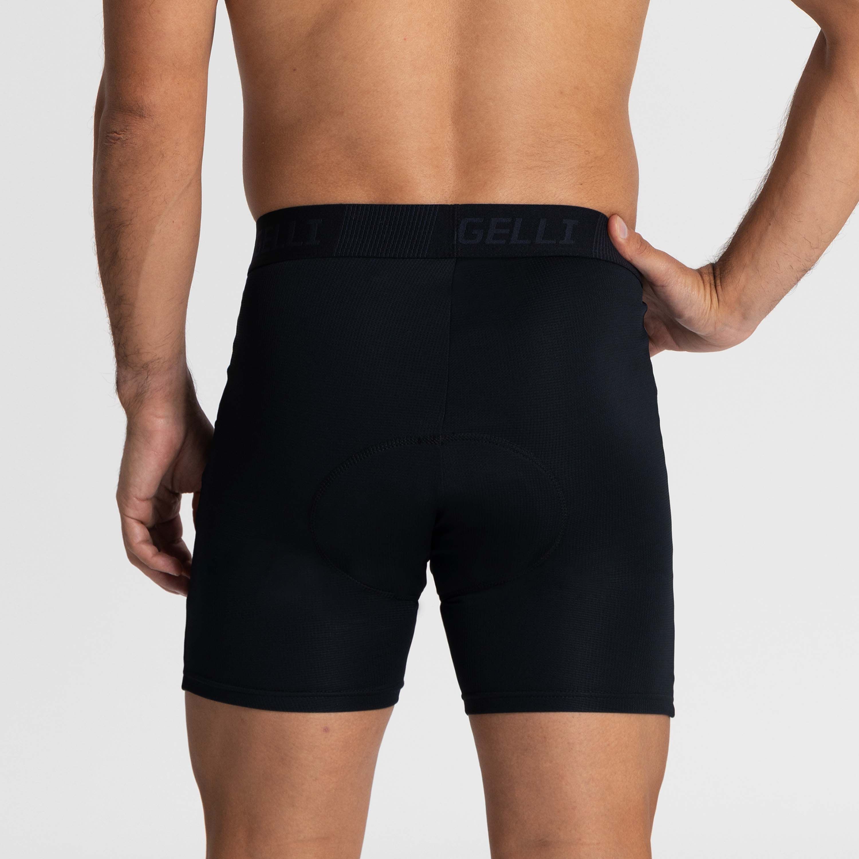 Rogelli Herren Fahrradboxershorts