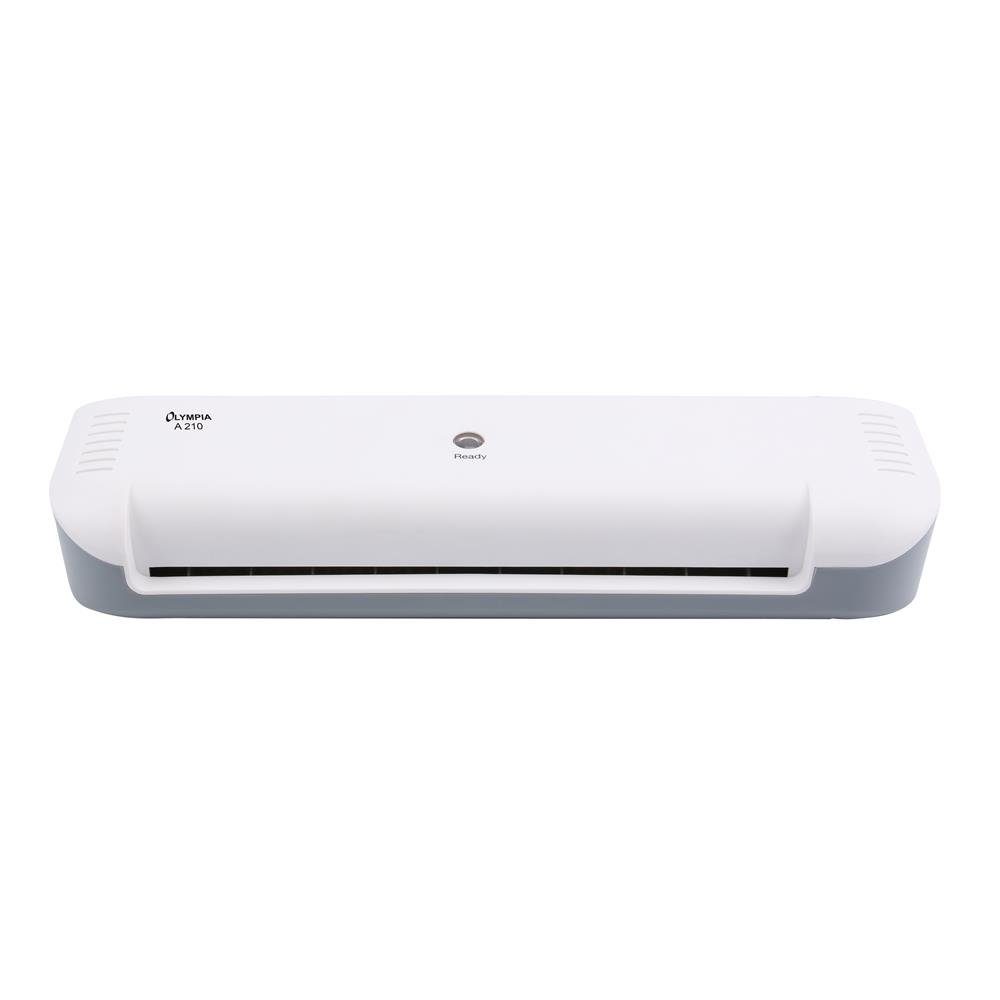 OLYMPIA OFFICE Laminiergerät A 210, bis DIN A4, inkl. Laminierfolien, Folienstärke bis 125 micron