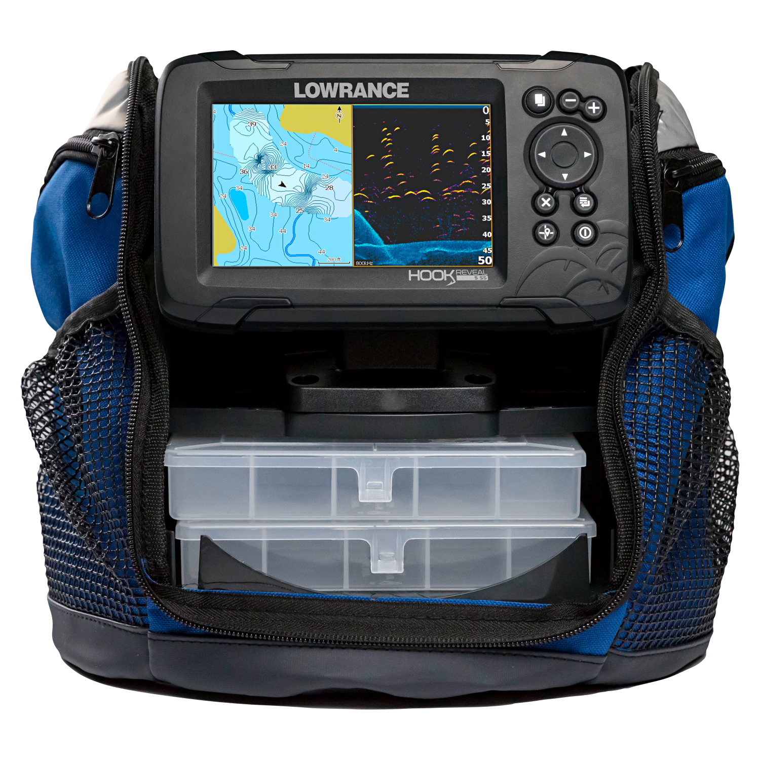 Lowrance Fischfinder Hool Reveal 5 Splitshot
