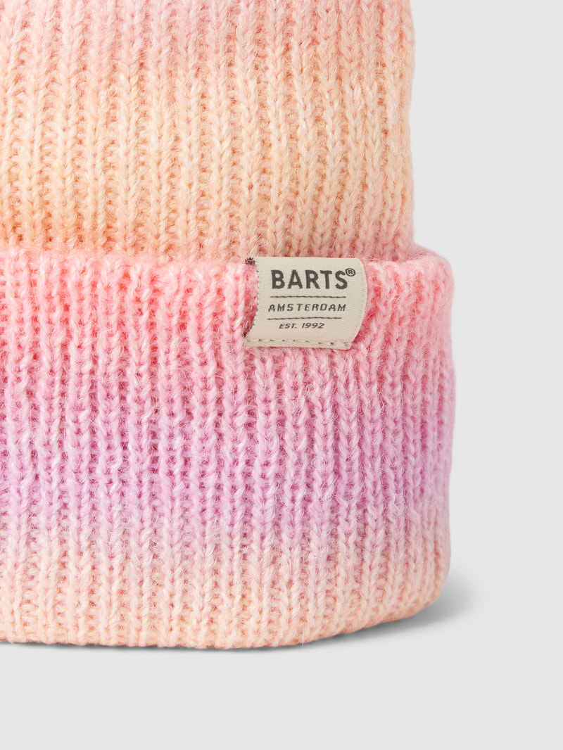 Beanie mit Farbverlauf Modell 'Niagra' in pink
