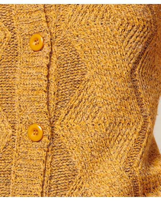 Cardigan maille chinée chaude Thermolactyl