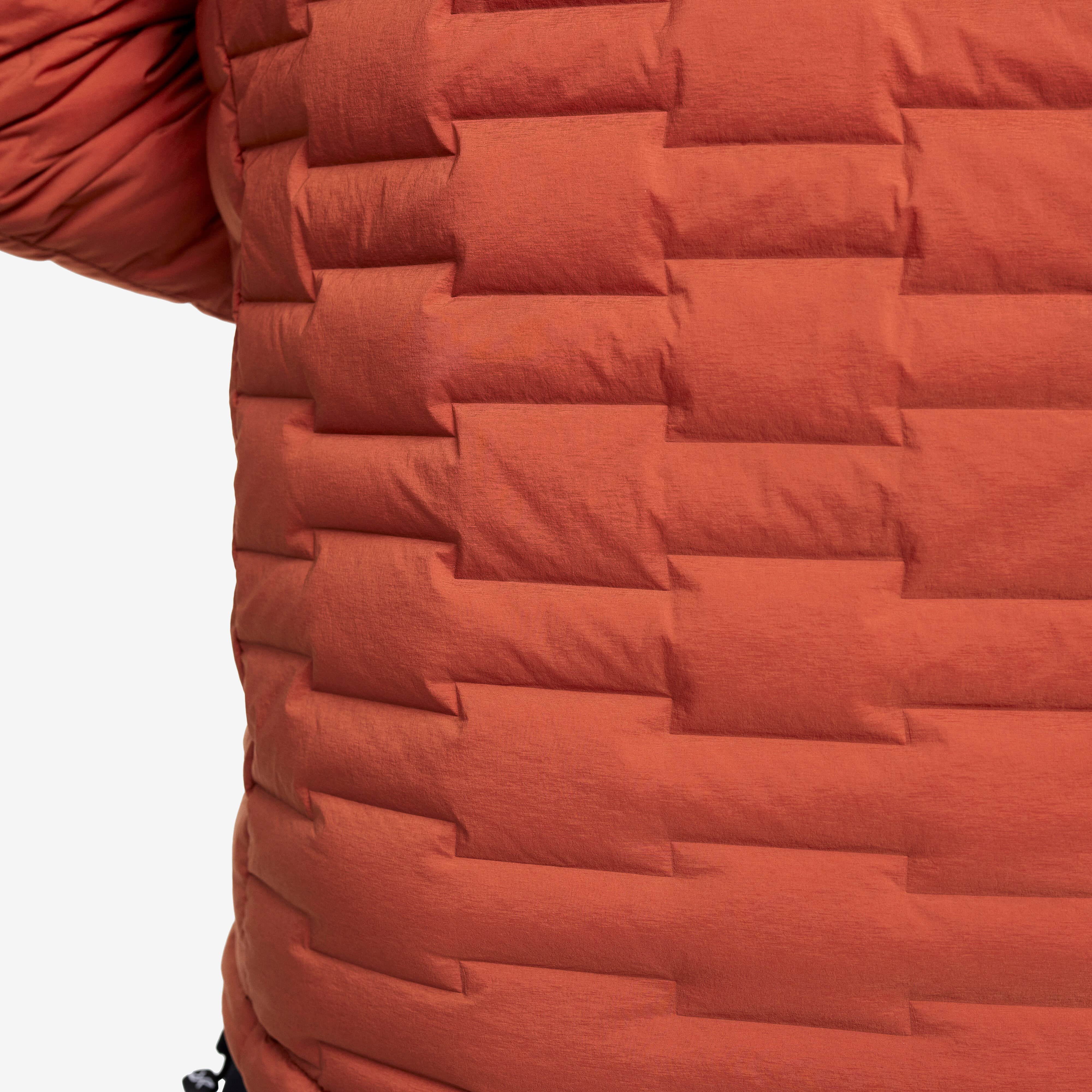 Flex Stretch Down Jacket Homme Rusty Orange