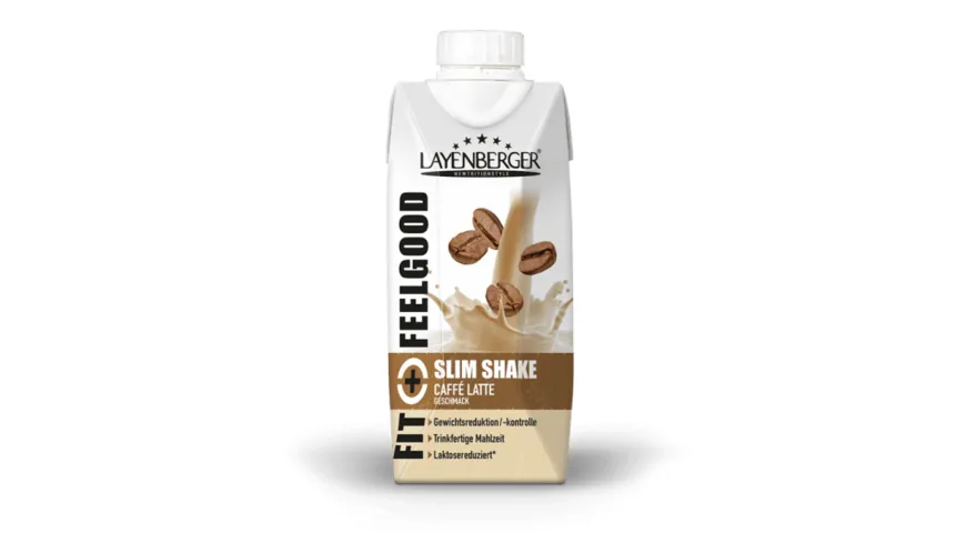 Layenberger Fit+Feelgood Slim Shake Caffè Latte 330 ml