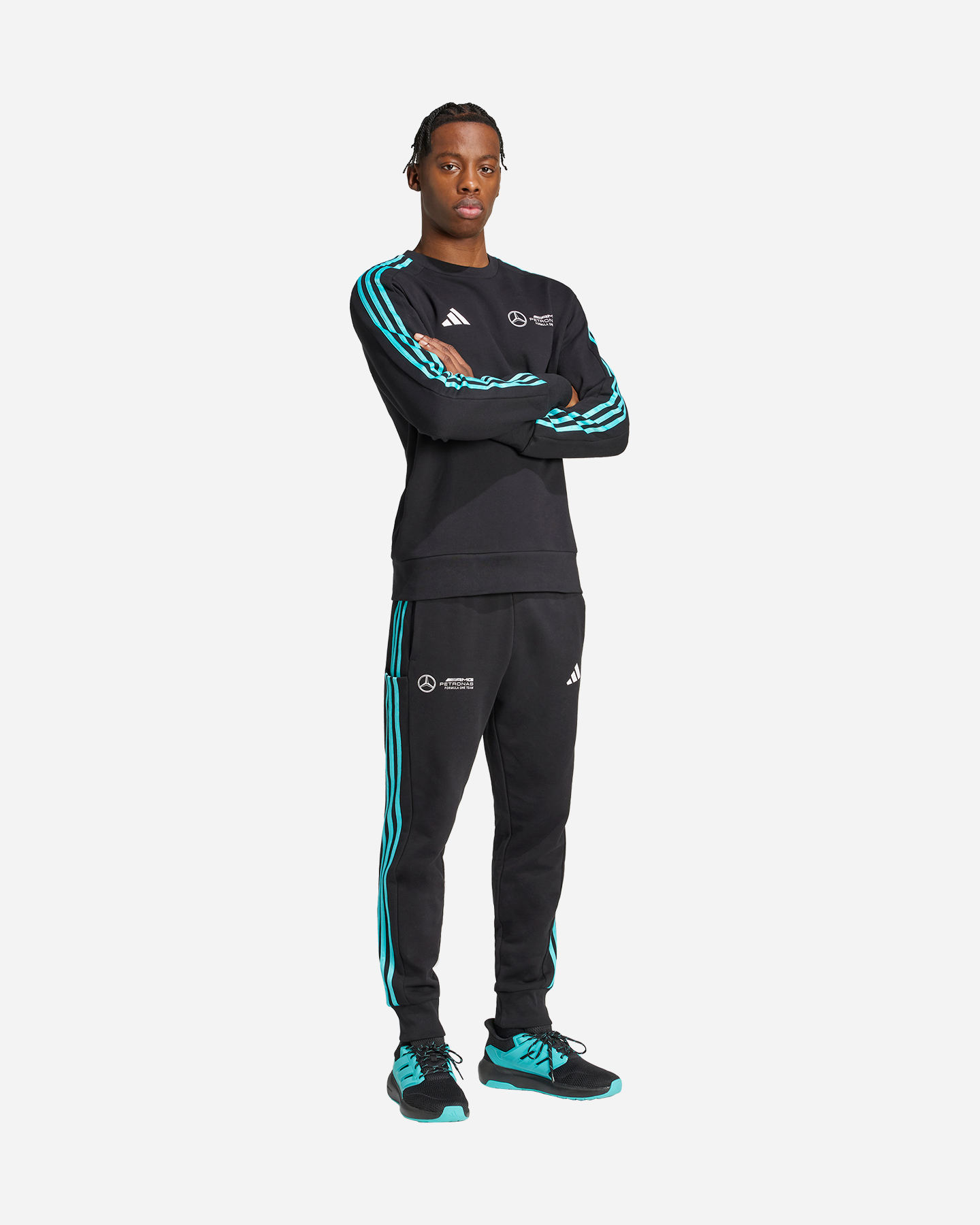 Fan oblečenie Adidas Mercedes Dna M JV5379