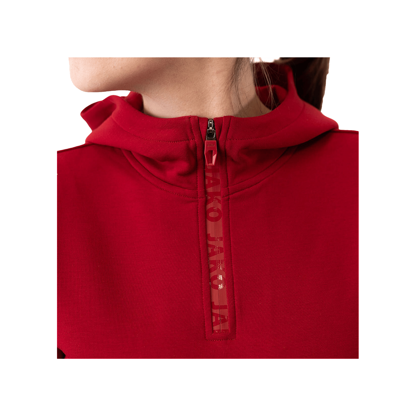 JAKO Pro Casual Hoody Damen Rot F141