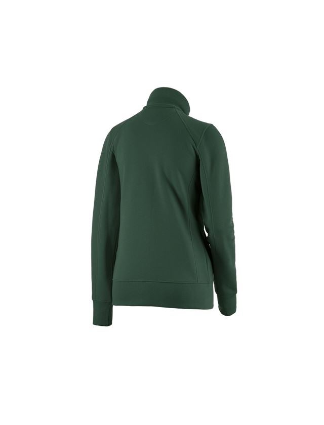e.s. Sweatjacke poly cotton, Damen