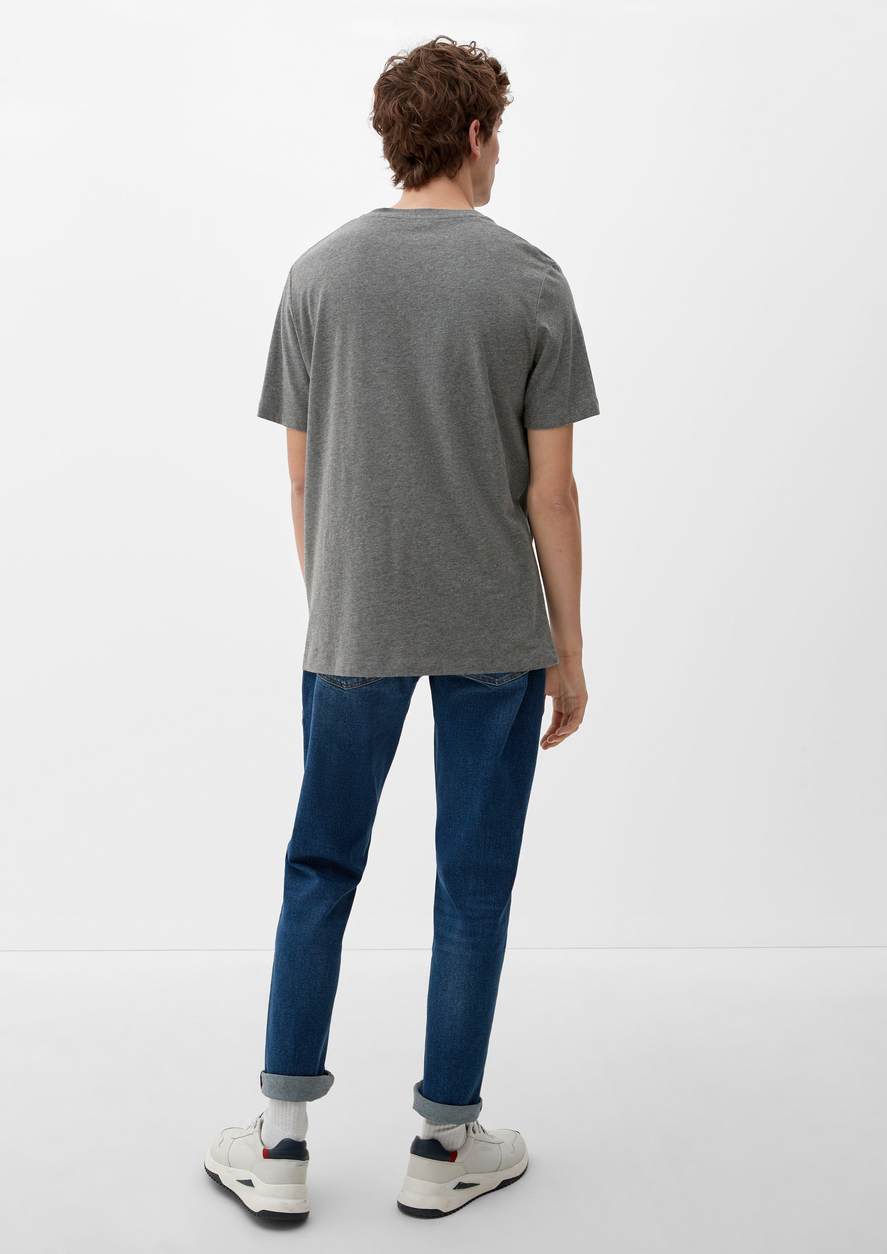T-Shirt aus Baumwoll-Viskose-Mix  2119129-97D1