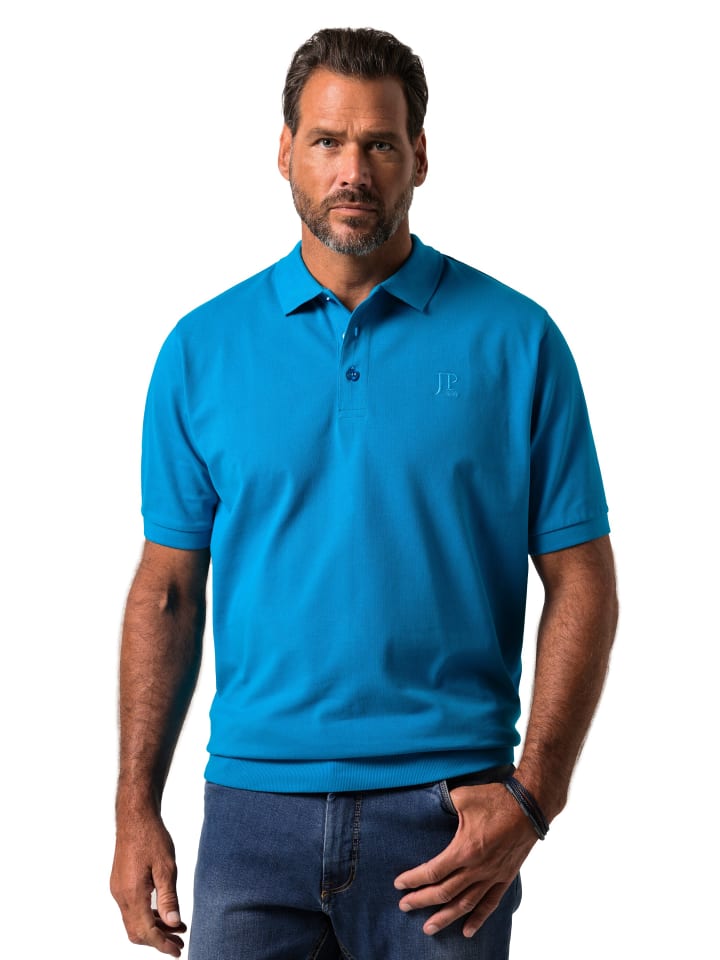 JP1880 Poloshirt in aquamarin günstig kaufen