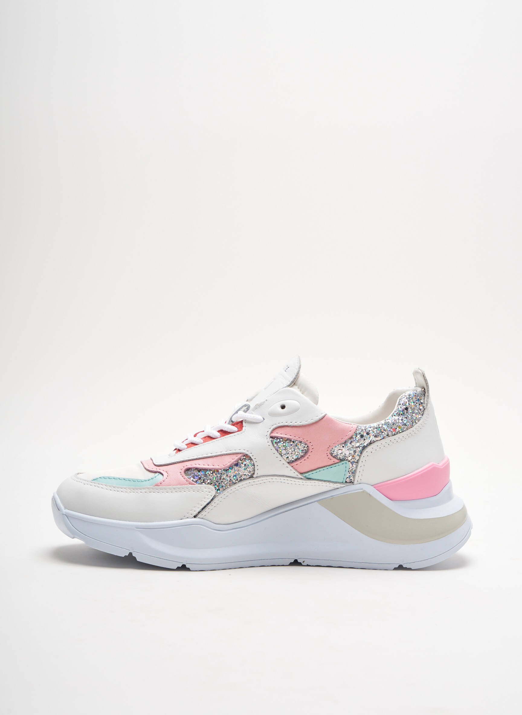 Date Baskets Femme couleur blanc
