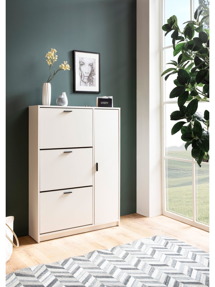 KADIMA DESIGN Schuhschrank 90x120x24 cm Schuhkipper Geschlossen, Schuhkommode günstig kaufen onesize