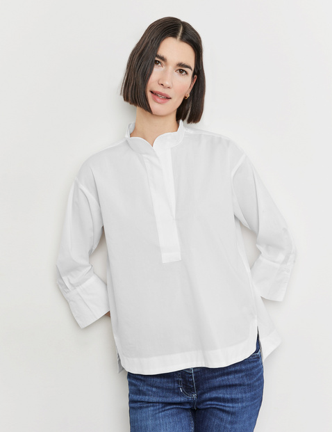 3/4 Arm Bluse aus nachhaltiger Baumwolle