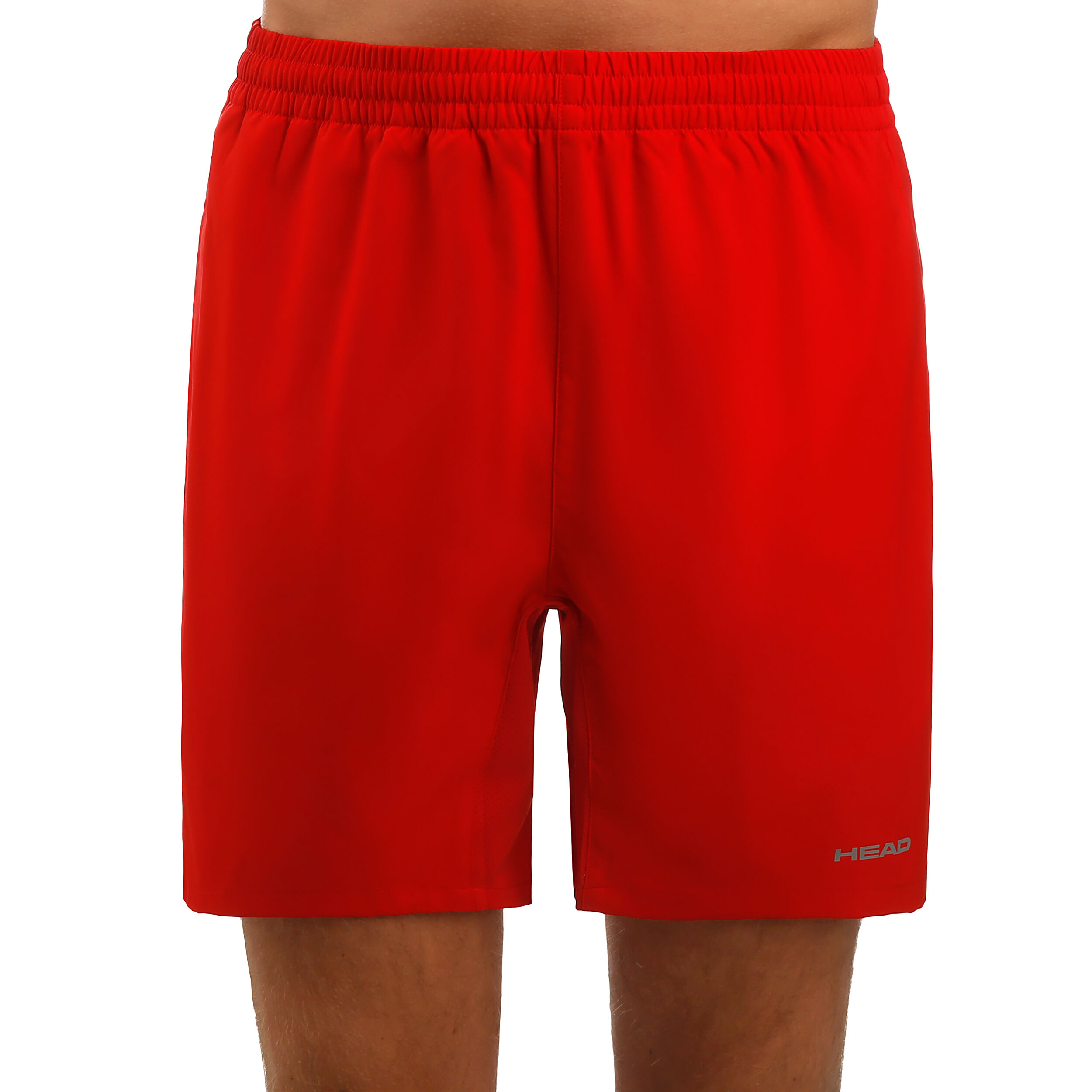 Club 7in Shorts Herren - Rot, Silber