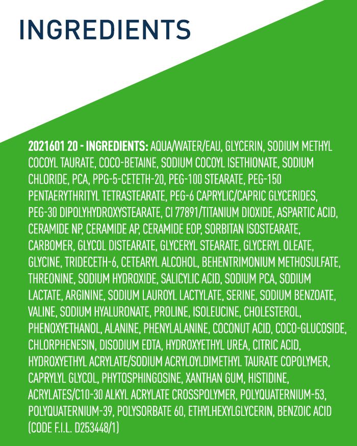 Nettoyant hydratant crème-mousse. Nettoyant visage moussant et crémeux pour peaux normales à sèches.