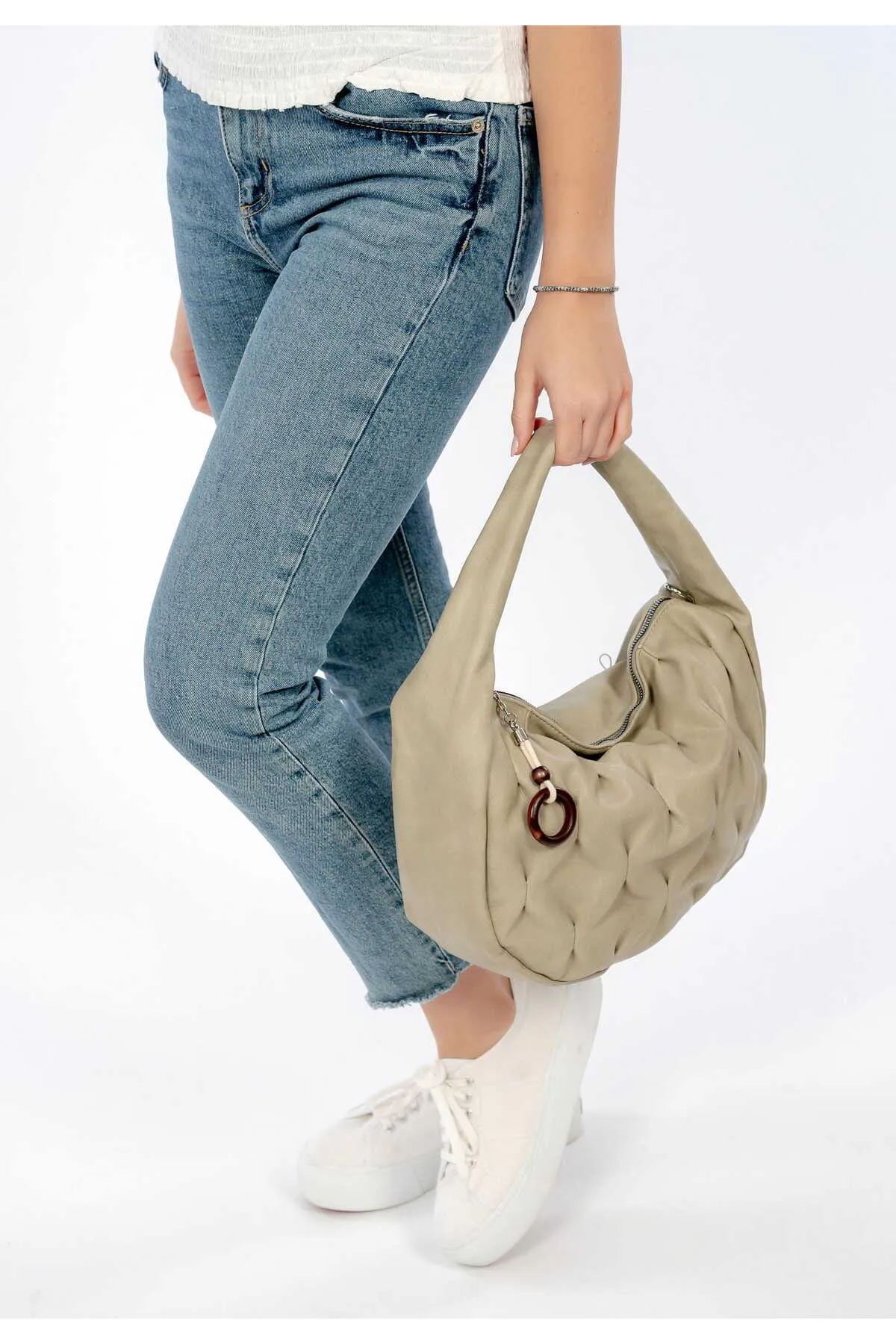 Emily & Noah  Handtasche - Grün - Unifarben