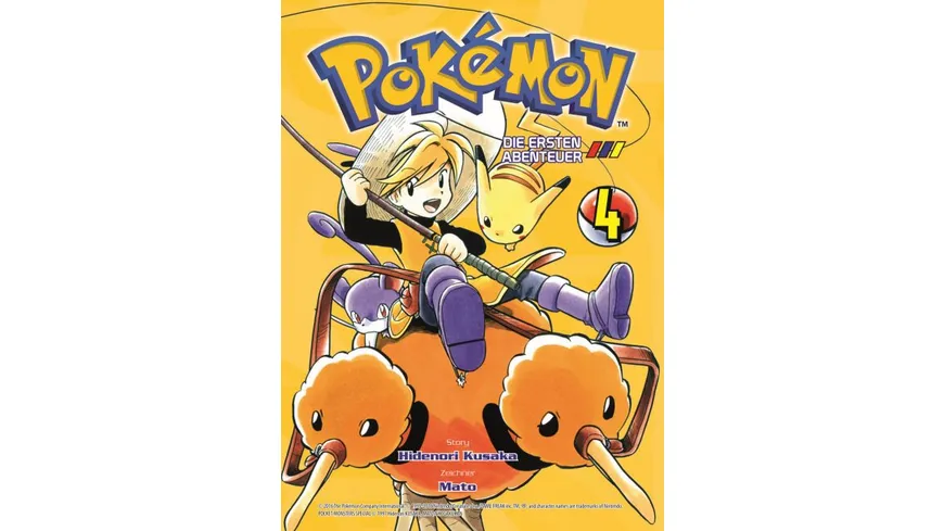 Pokémon - Die ersten Abenteuer 04 - Bd. 4: Gelb