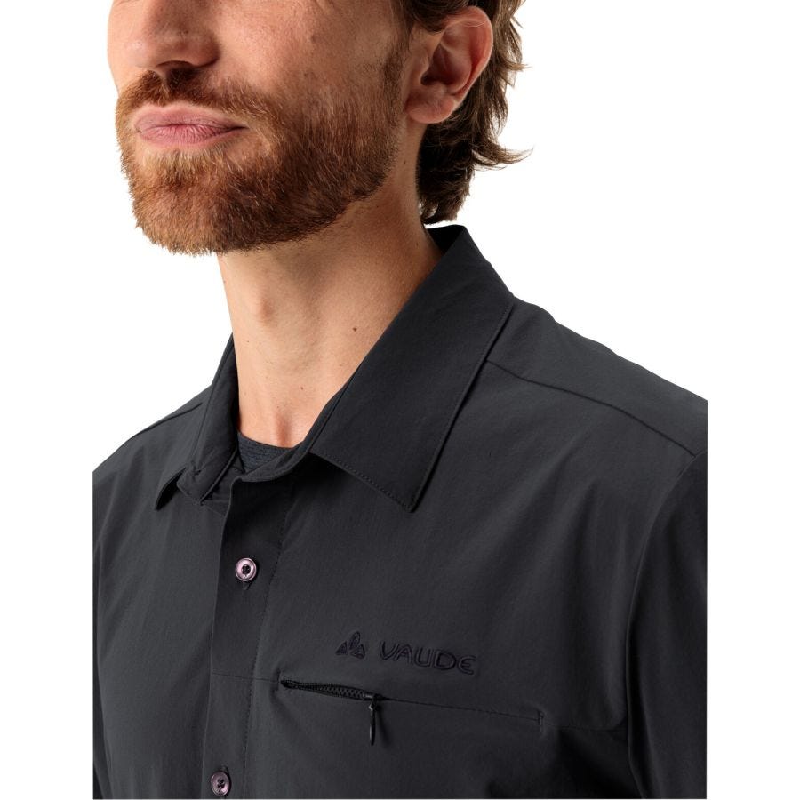 Farley Stretch Langarm Shirt Herren