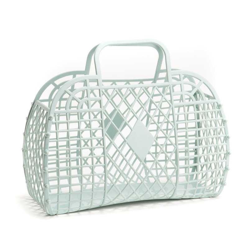 Panier bleu gris Amadeus les petits