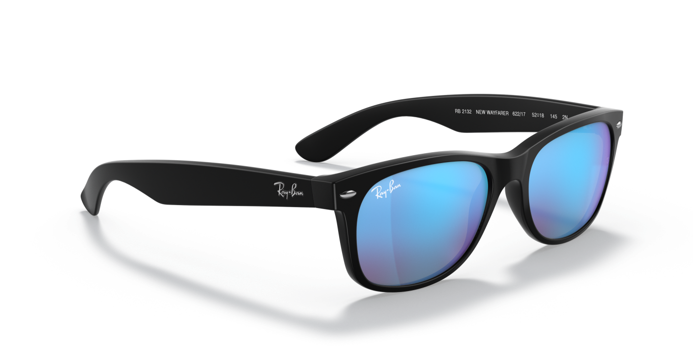 NOUL WAYFARER FLASH - Negru Mat Albastru