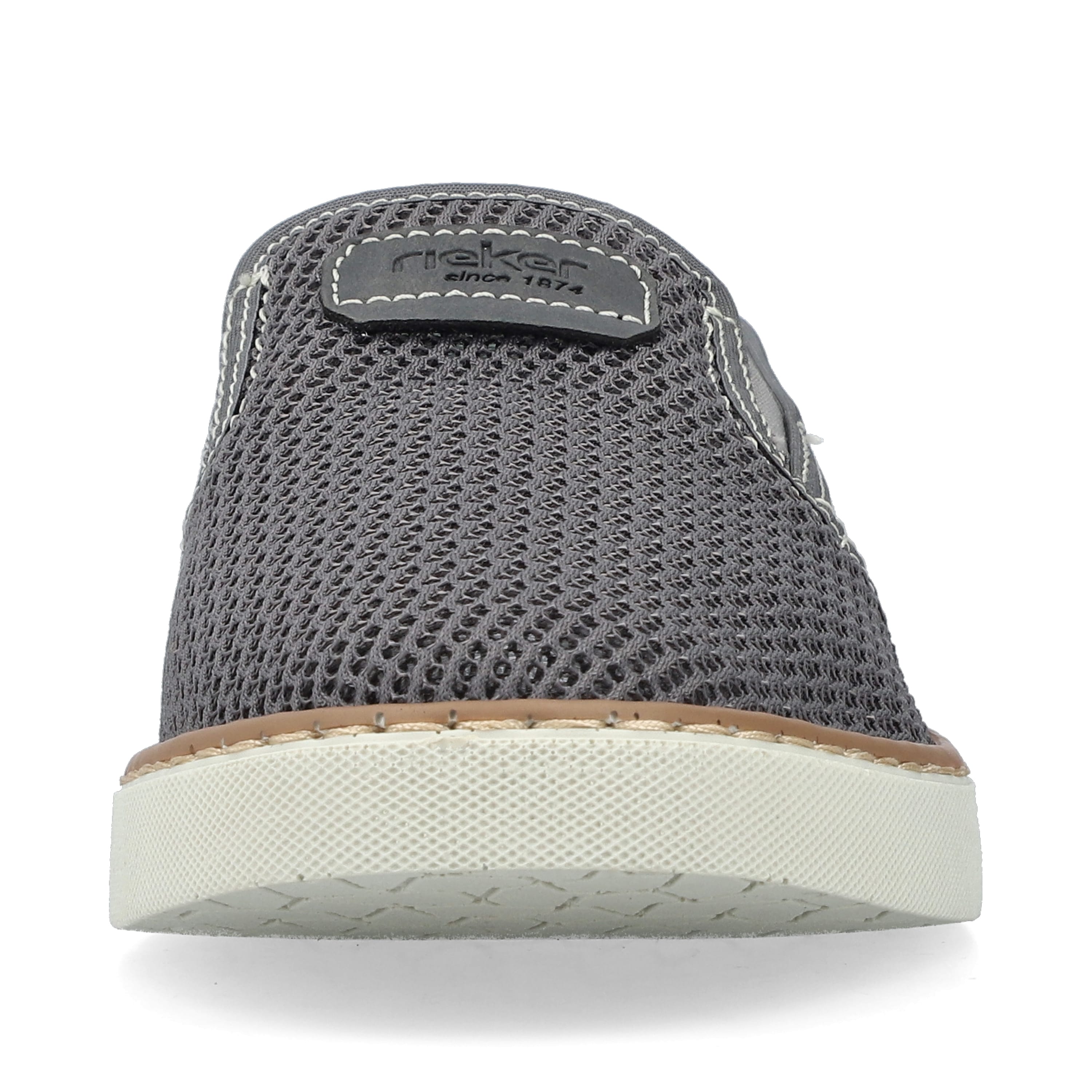 Rieker Herren Slipper steingrau