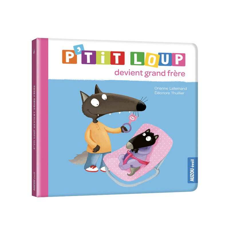 Livre p'tit loup devient grand frère - Auzou