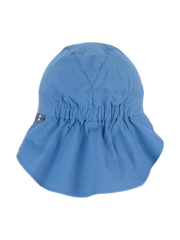 Sterntaler Schirmmütze mit Nackenschutz Basic in samtblau günstig kaufen