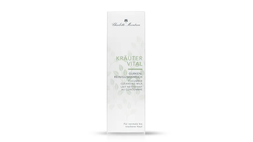 Charlotte Meentzen KRÄUTERVITAL Gurken-Reinigungsmilch 150 ml