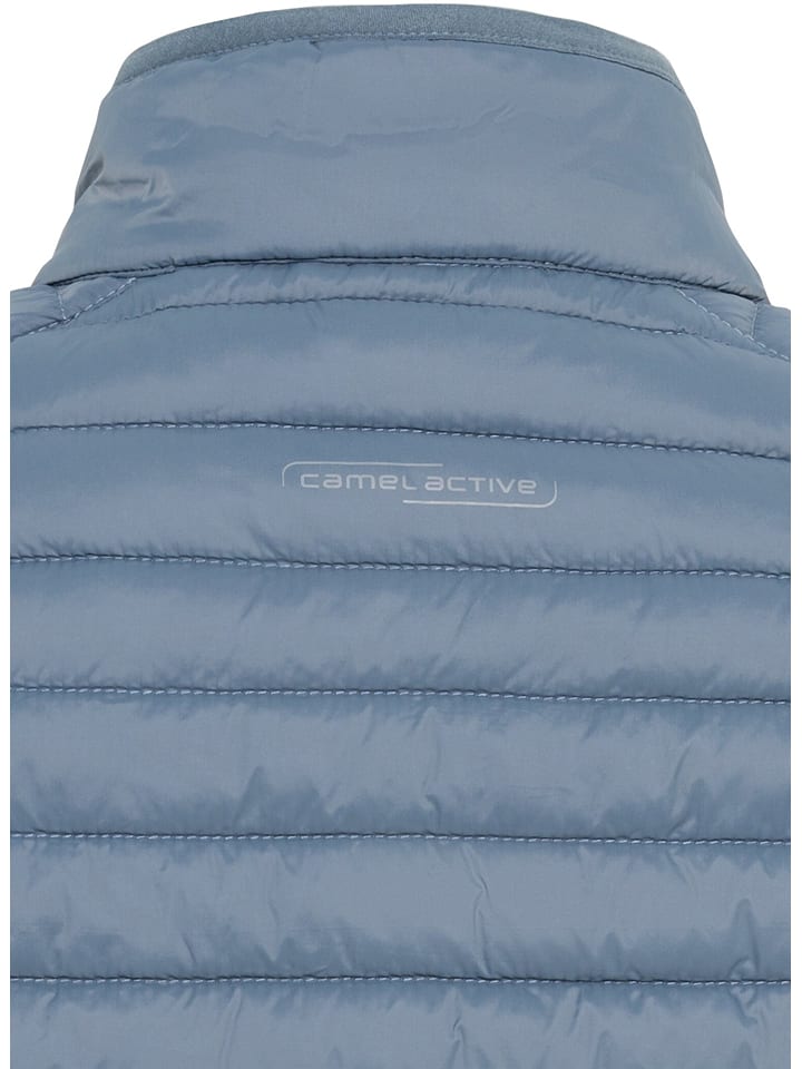 Camel Active Steppweste in Hellblau günstig kaufen