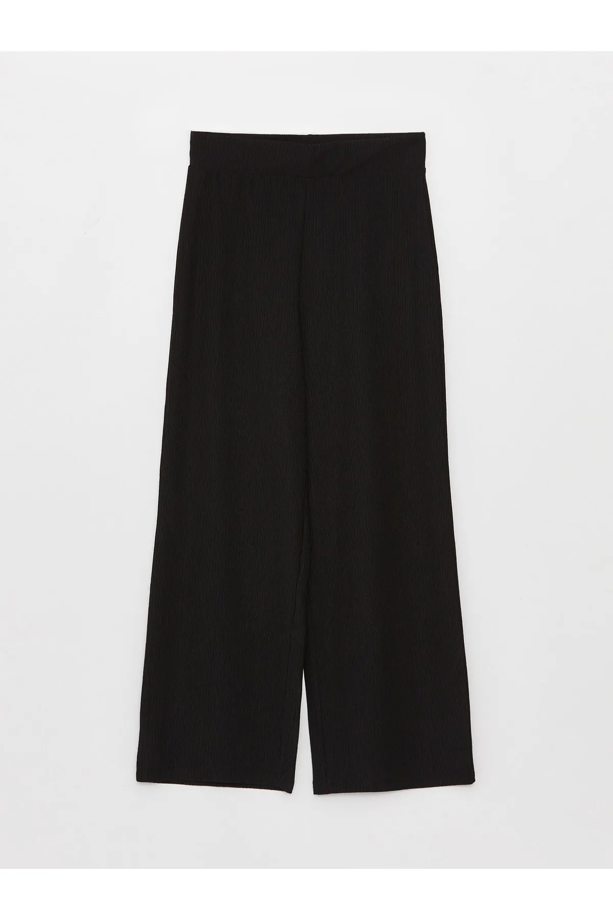 LC Waikiki  Gerade Damenhose mit weitem Bein und elastischem Bund