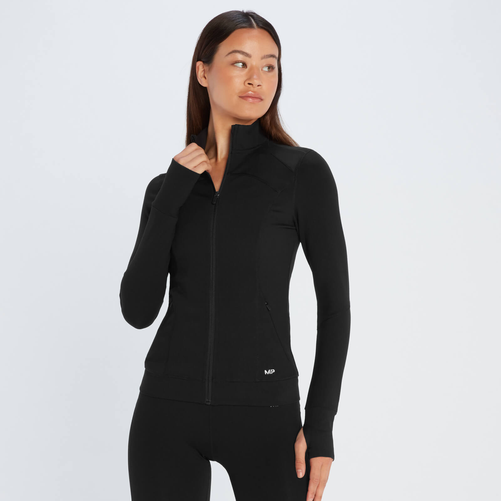 Veste en maille filet MP Power pour femmes – Noir