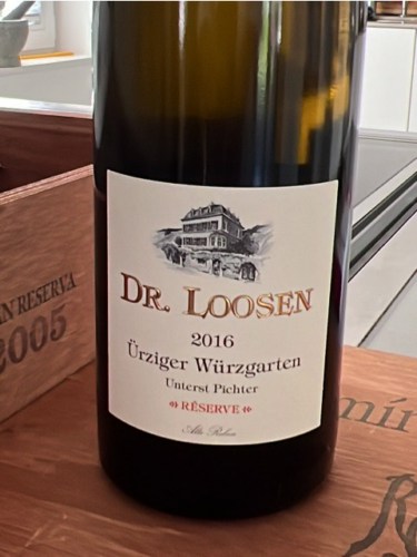 Dr. LoosenÜrziger Würzgarten Unterst Pichter Alte Reben Réserve GG 2017
