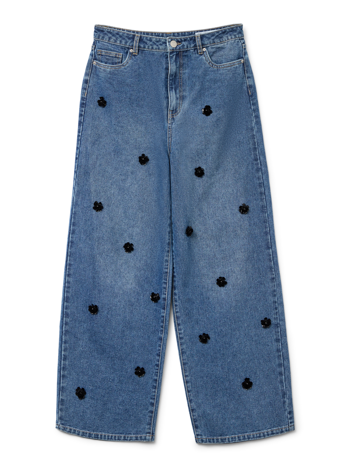 VMTAYLOR Mid Rise Baggy Fit Jeans