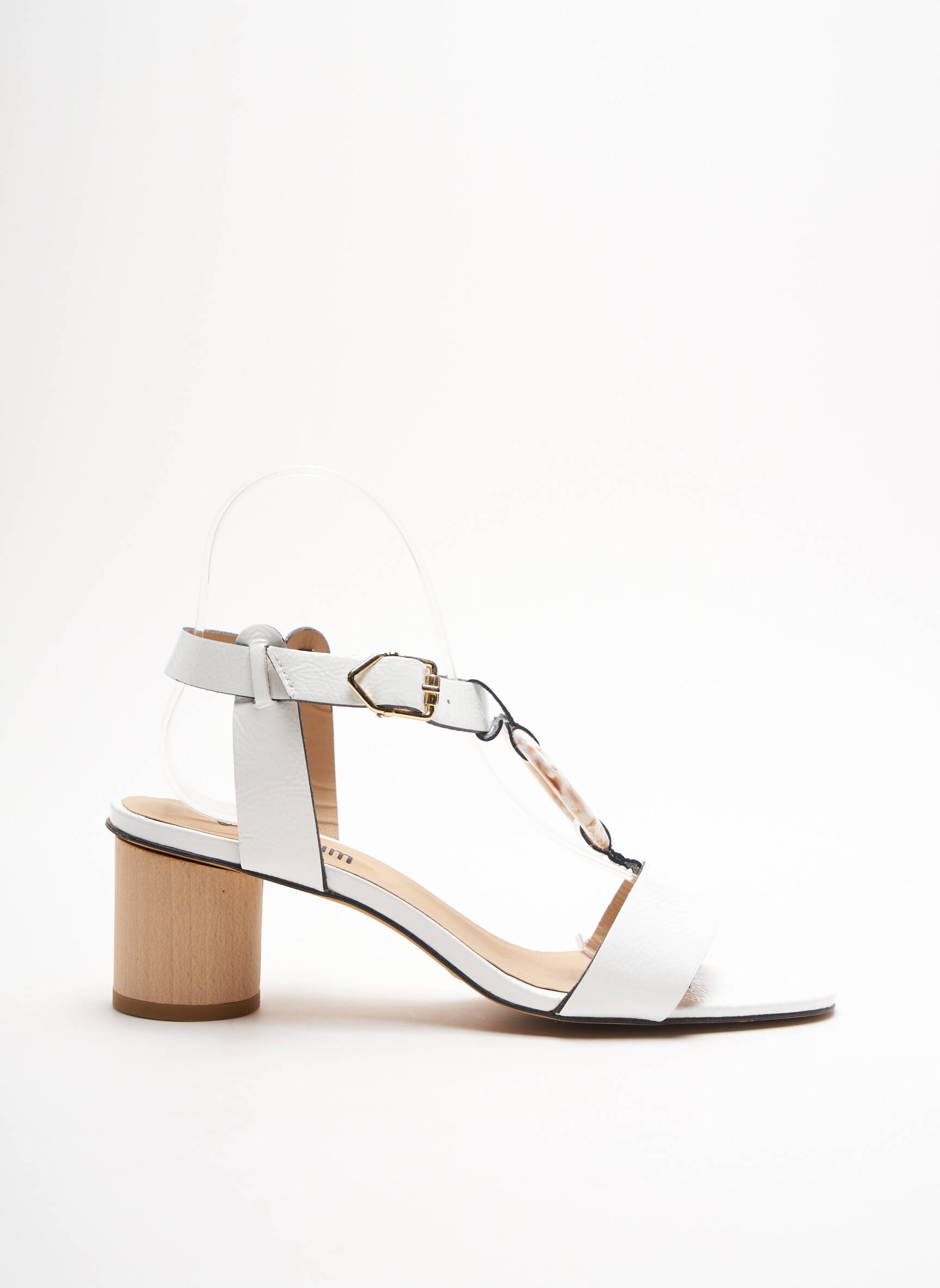 Qoo Tum Sandales Nu Pieds Femme couleur blanc