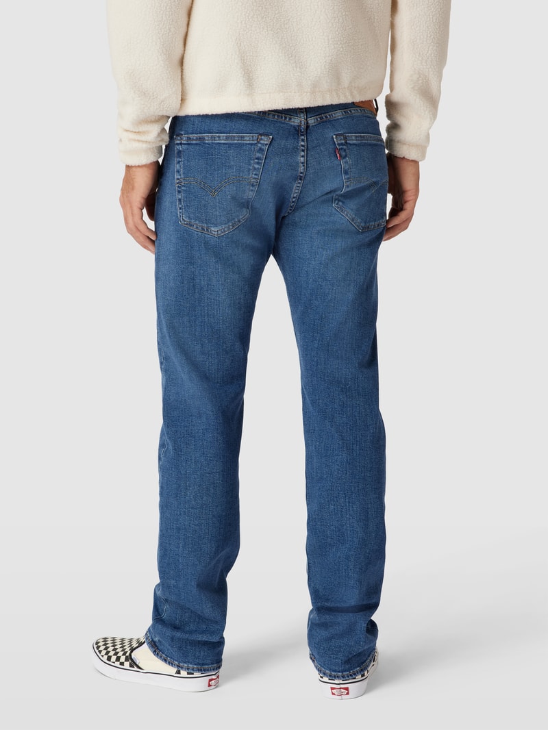 Straight Fit Jeans im 5-Pocket-Design Modell '501' in jeans