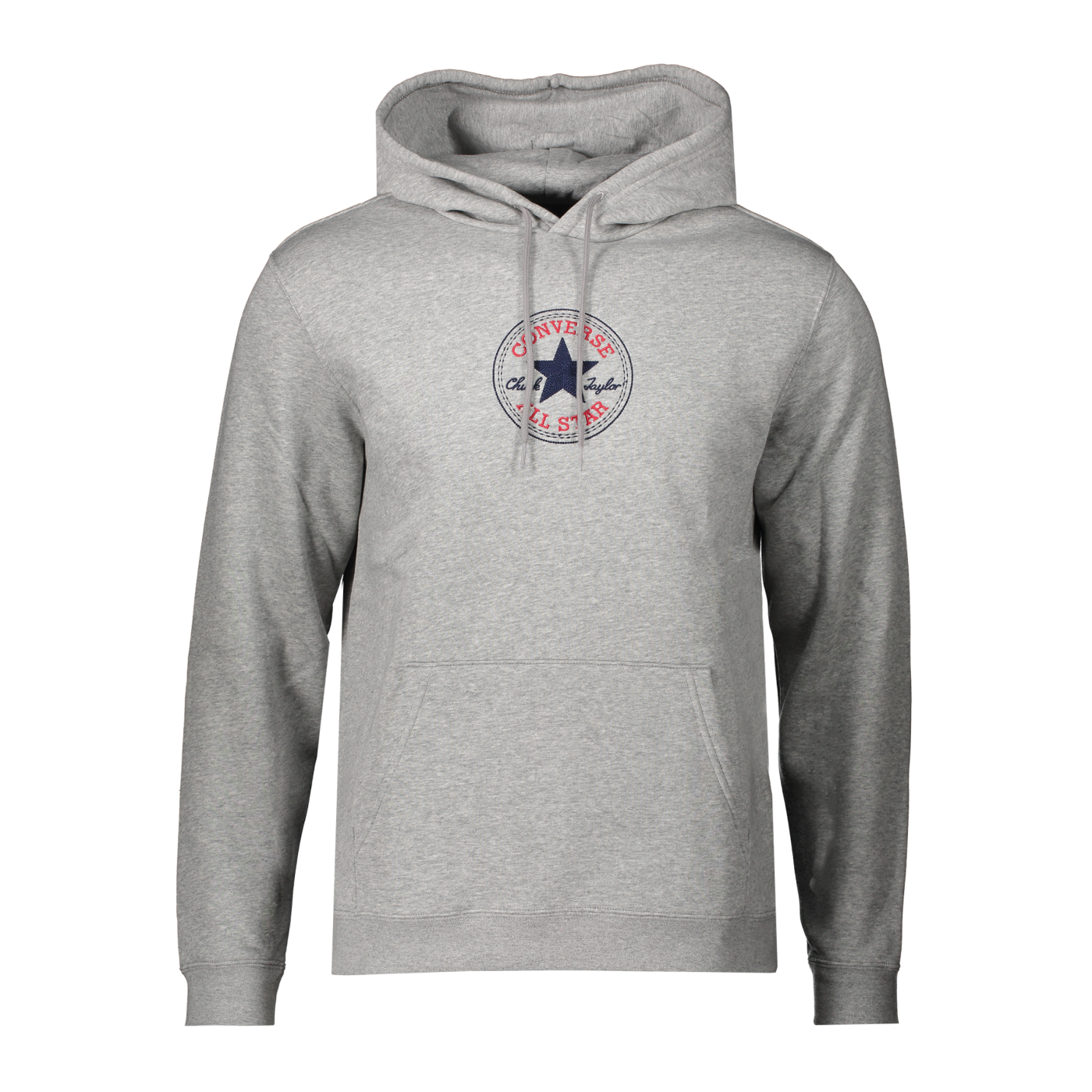 Converse Chuck Patch Core Hoody Grau Rot F035