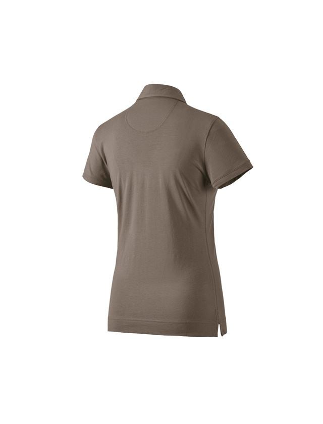e.s. Polo-Shirt cotton stretch, Damen